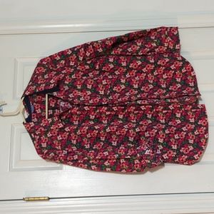 🔥Laura Scott XL blouse pink floral